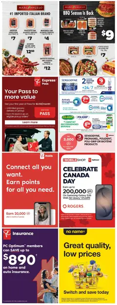Preview of Real Canadian Superstore weekly flyer / circulaire from shop Real Canadian Superstore valid from Jun 25, 2026 | Page: 47 | Products: PC, Salami, Chicken, Pork