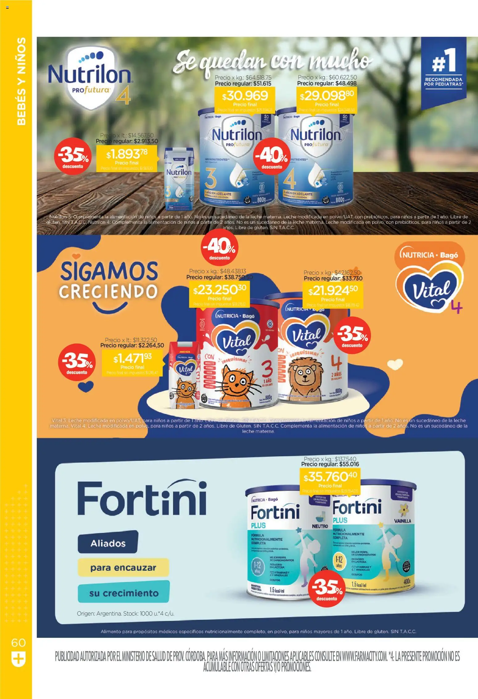 Farmacity catálogo │ válido desde el 01/09/2026 | Página: 60 | Productos: Perfil, Vainilla, Leche