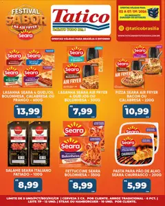 Tatico ofertas Seara - Pré-Visualização do folheto da loja Tatico, válido de 02/09/2026