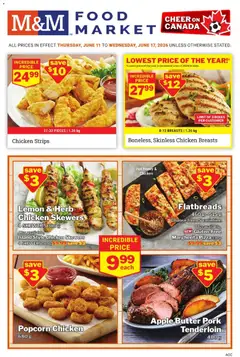 Preview of M&M Food Market weekly flyer / circulaire from shop M&M Food Market valid from 11.06.2026