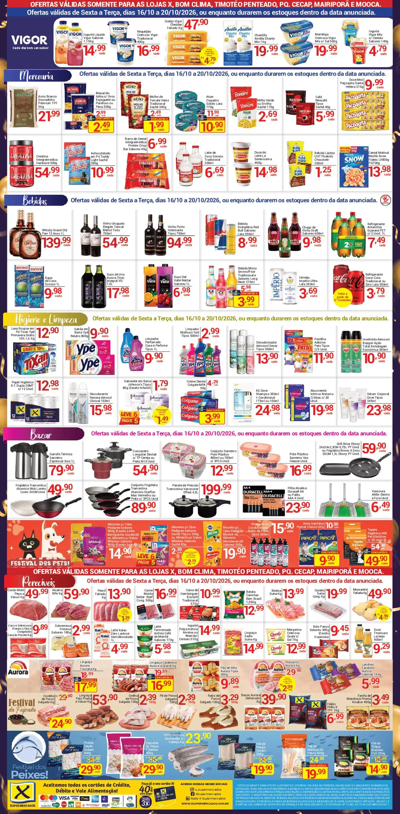 X Supermercados Folheto - válido de 16/10/2026 | Página: 2