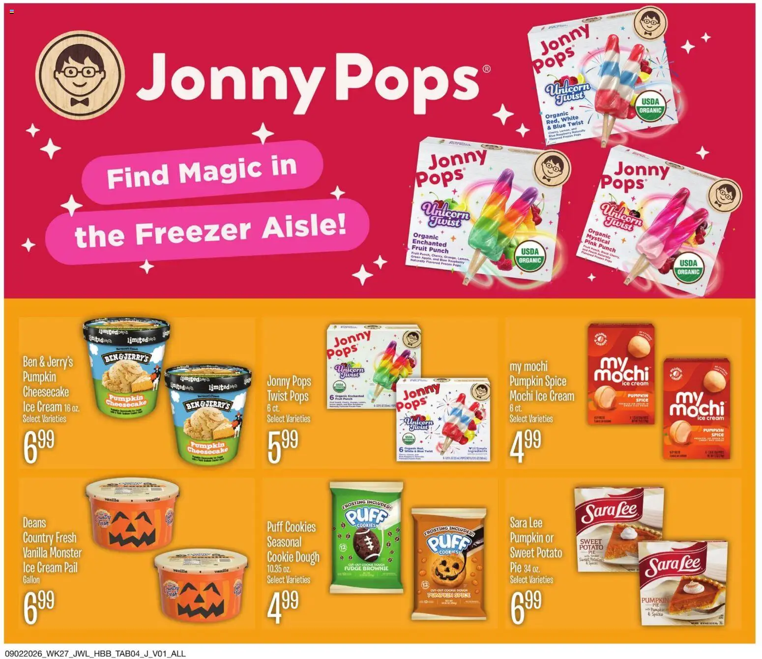 Jewel Osco Specialty Publication - valid from 09/02/2026 | Page: 4 | Products: Fruit, Peach, Mochi, Cheesecake