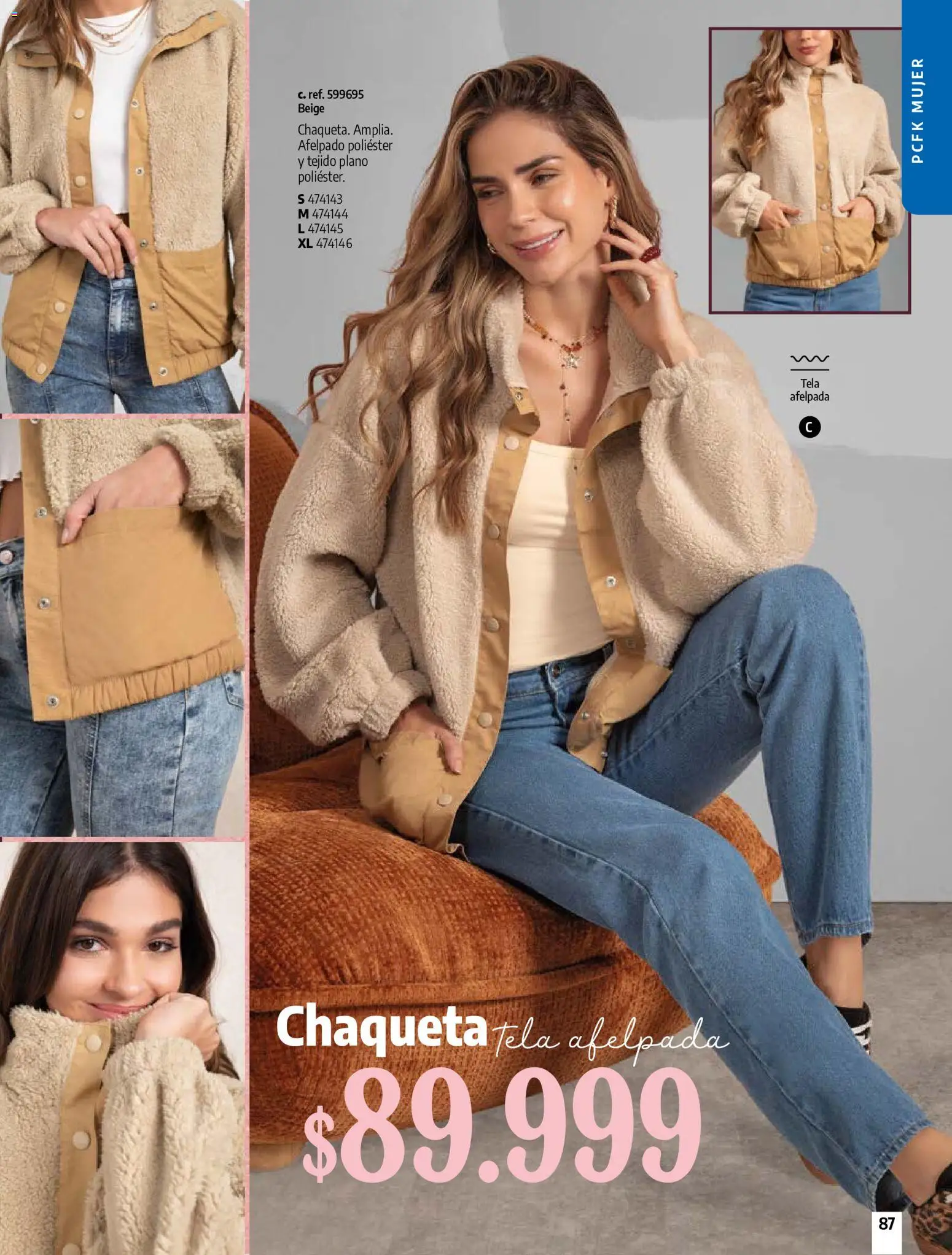 Pacifika revista - valida desde el 21/07/2026 | Página: 86 | Productos: Chaqueta
