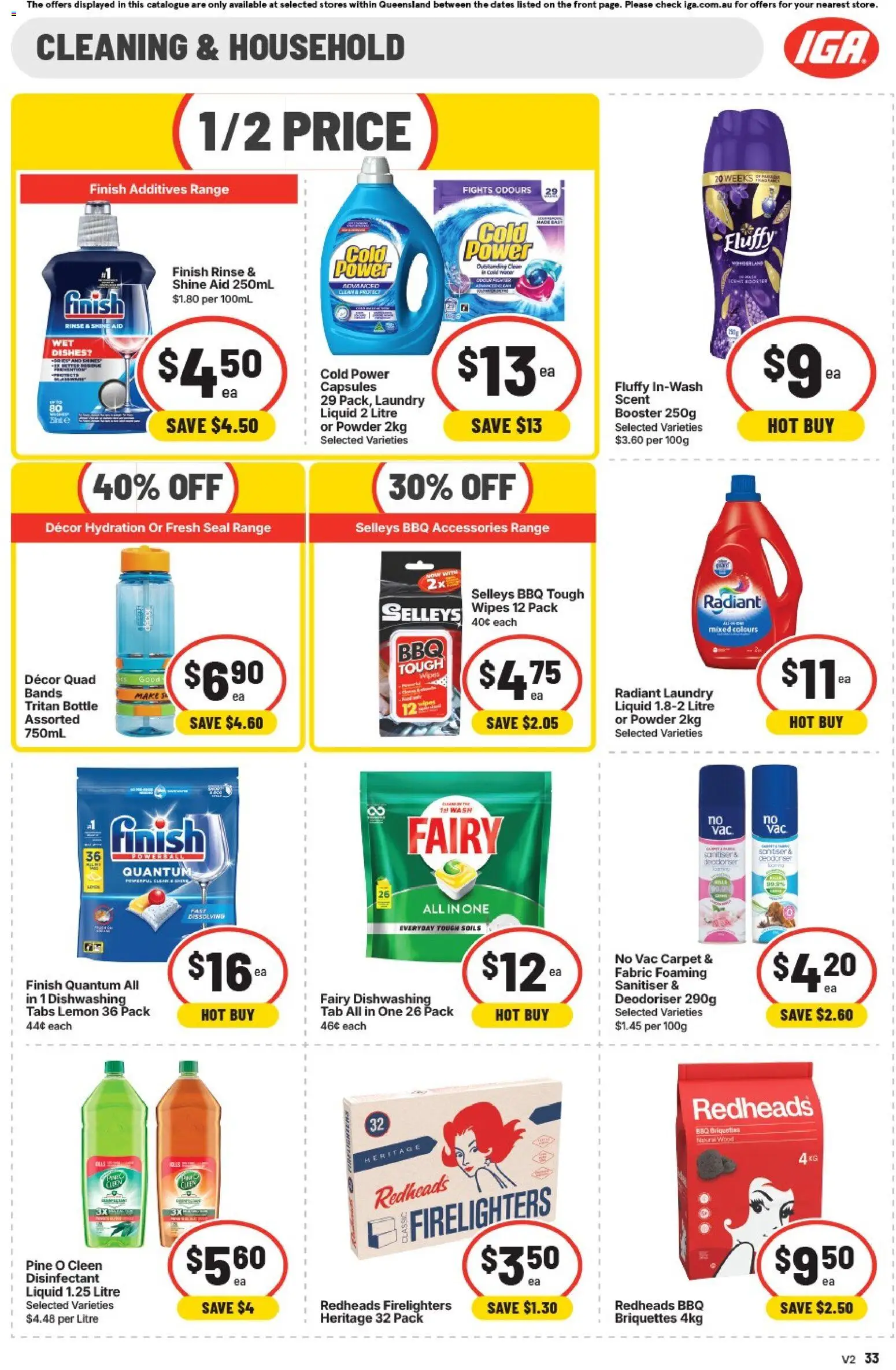 IGA catalogue - valid from 02/08/2026 | Page: 36 | Products: Household, Wood, Lemon, Accessories