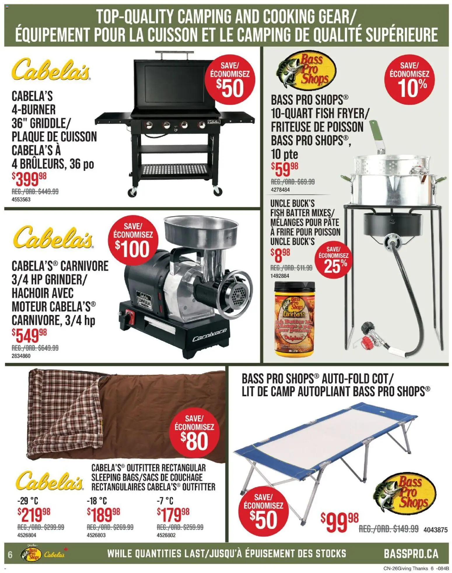 Cabelas flyer valid from Oct 8, 2026 | Page: 6