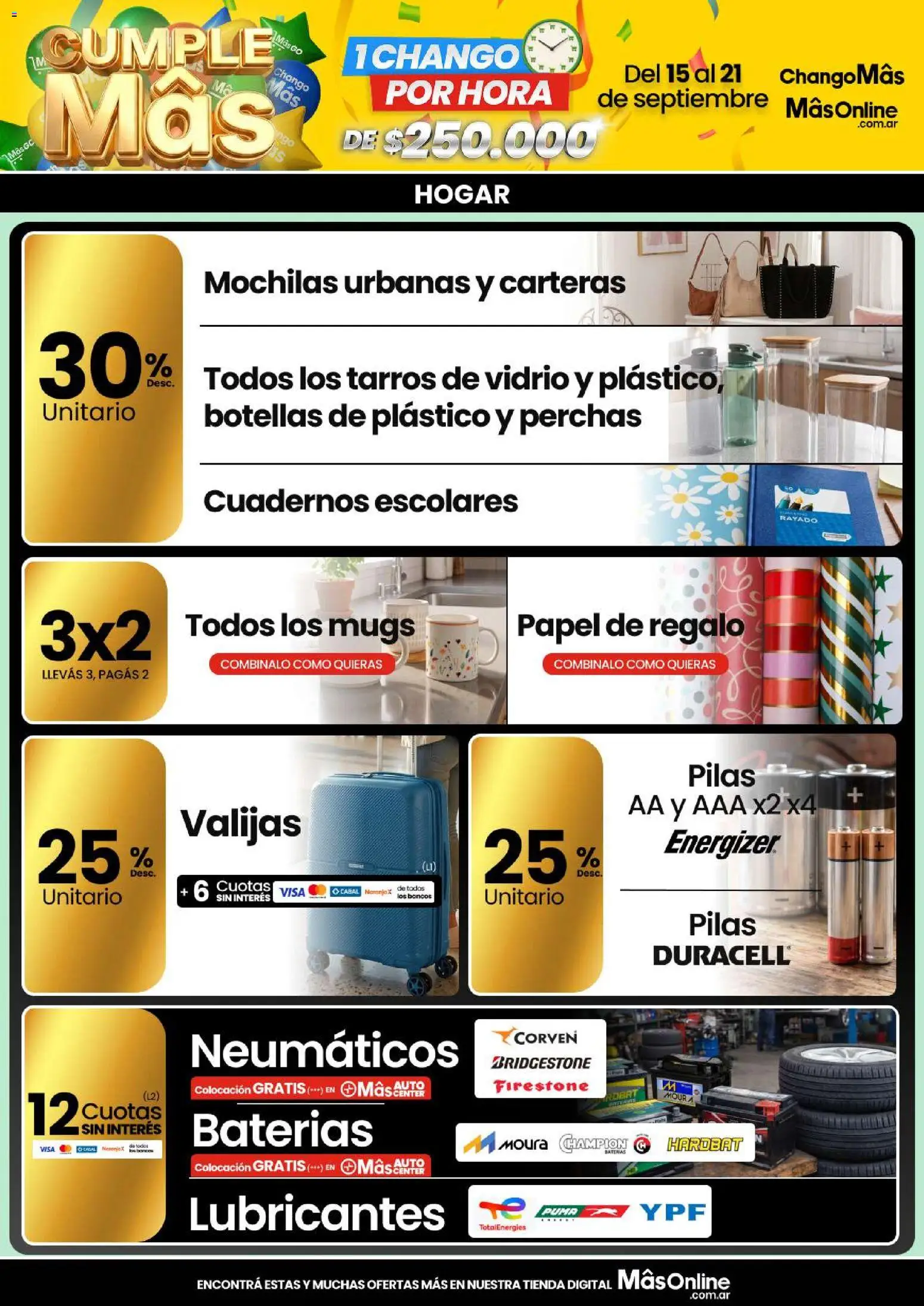 Changomas Ofertas │ válido desde el 15/09/2026 | Página: 12