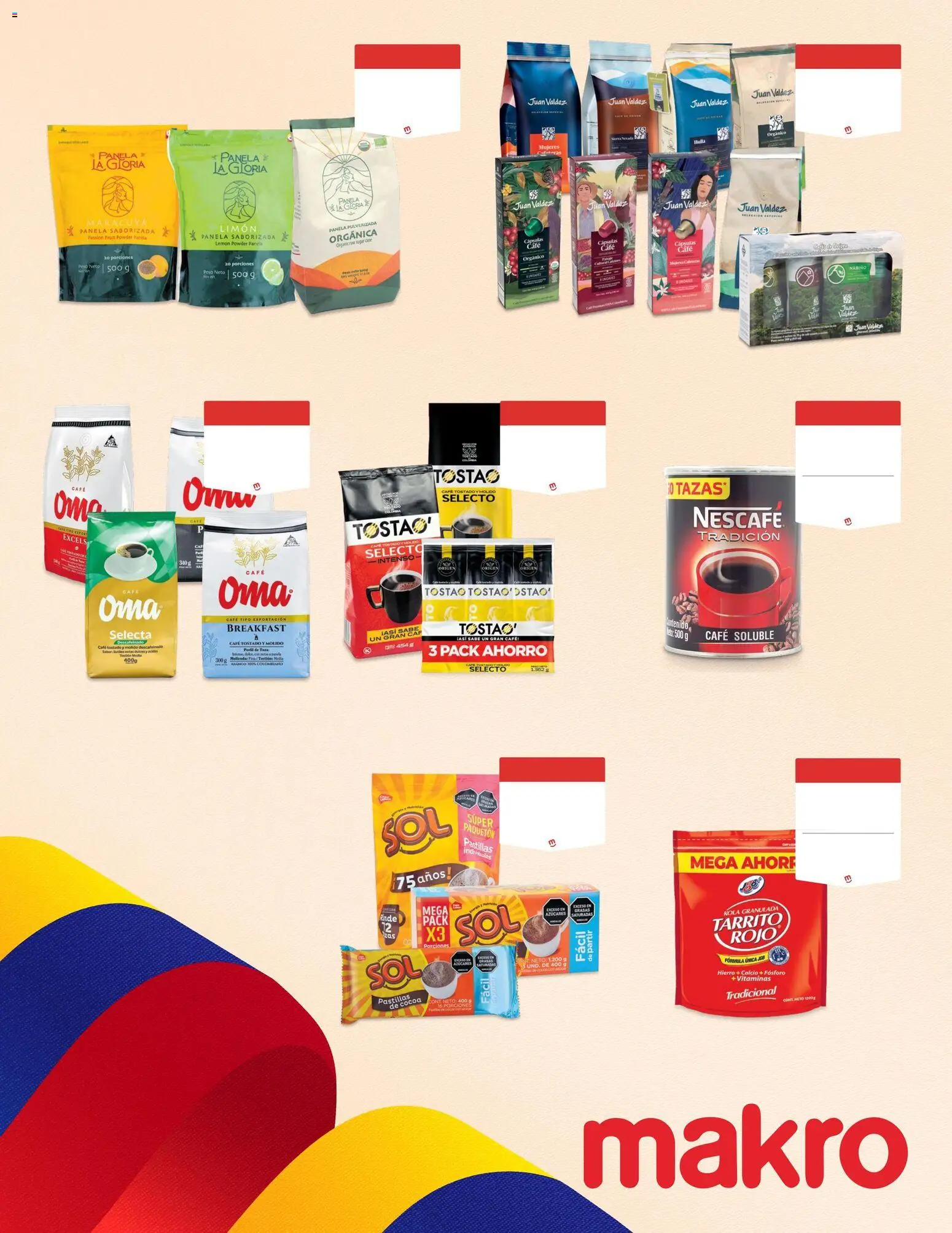 Makro revista - valida desde el 03/07/2026 | Página: 17 | Productos: Peso, Maracuyá, Ruana, Café