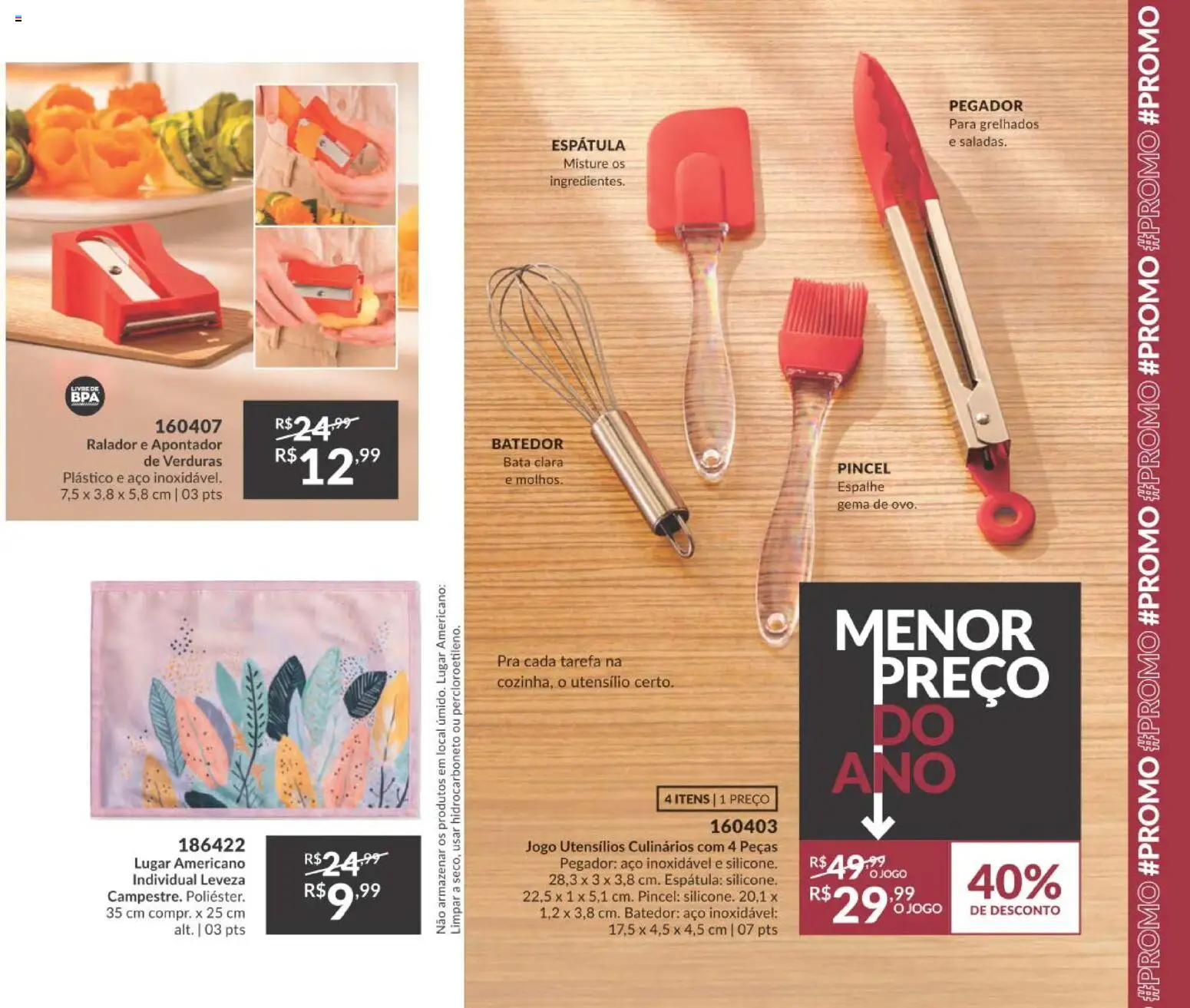 Avon Folheto - válido de 21/09/2026 | Página: 61 | Produtos: Ralador, Batedor, Pincel, Espátula