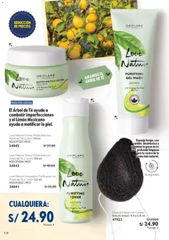 Vista previa de folleto Oriflame catálogo - Campaña 7 de la Oriflame válido desde 09.05.2026 | Página: 120 | Productos: Esponja, Té, Crema, Tóner