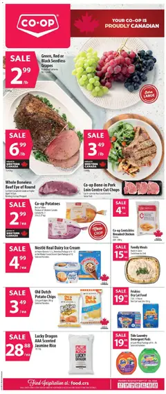 Preview of Co-op Food weekly flyer / circulaire from shop Co-op Food valid from Sep 17, 2026