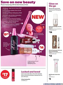 Preview of Real Canadian Superstore flyer - General Merchandise from shop Real Canadian Superstore valid from Oct 1, 2026 | Page: 13 | Products: Bag, Lip gloss