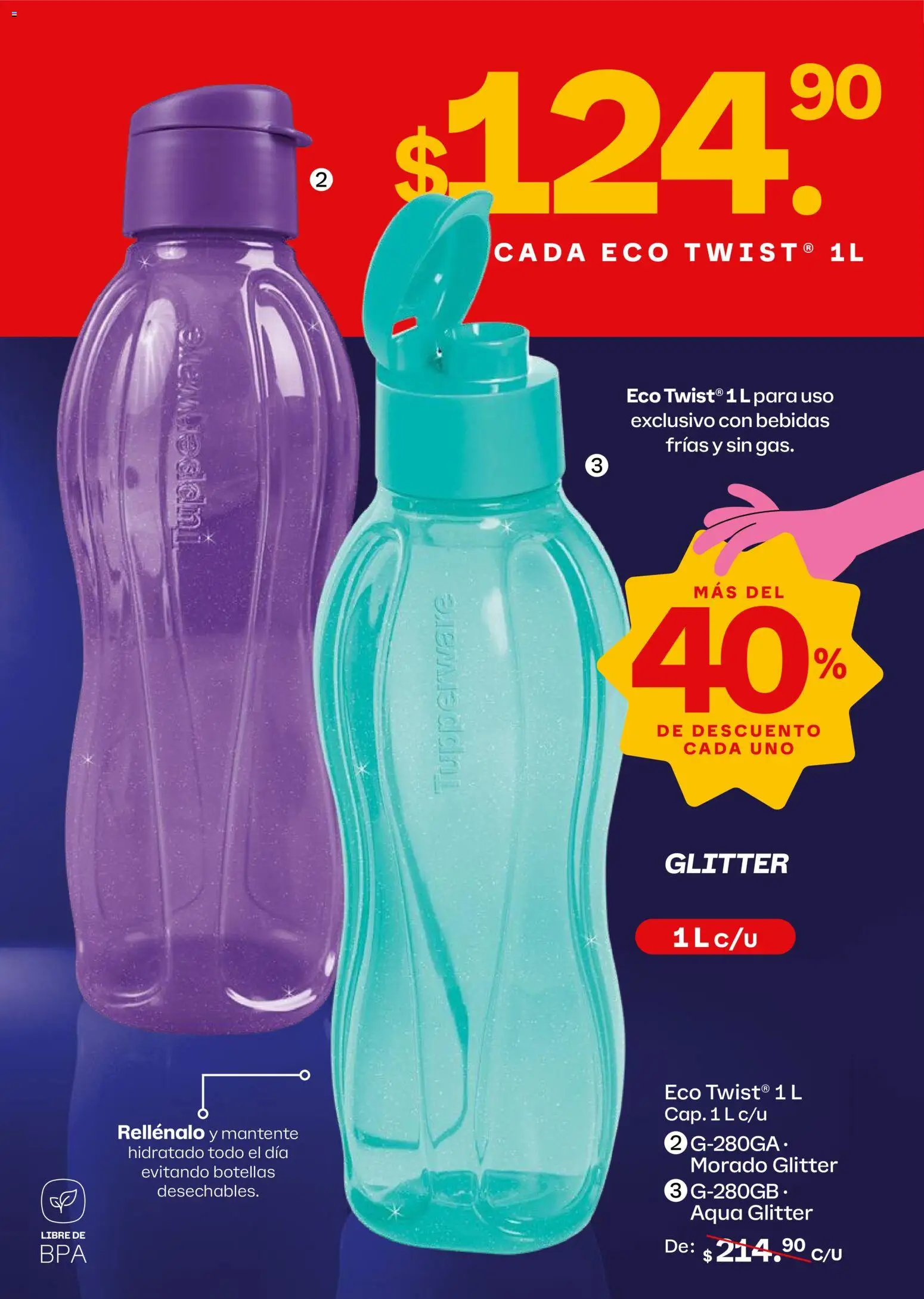 Nuevas ofertas de Tupperware válidas en toda la República Mexicana desde el 05/10/2026. ¡Encuentra las mejores ofertas en Tupperware catálogo! | Página: 29