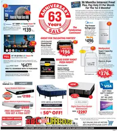 Preview of ABC Warehouse weekly ads valid from 10/04/2026