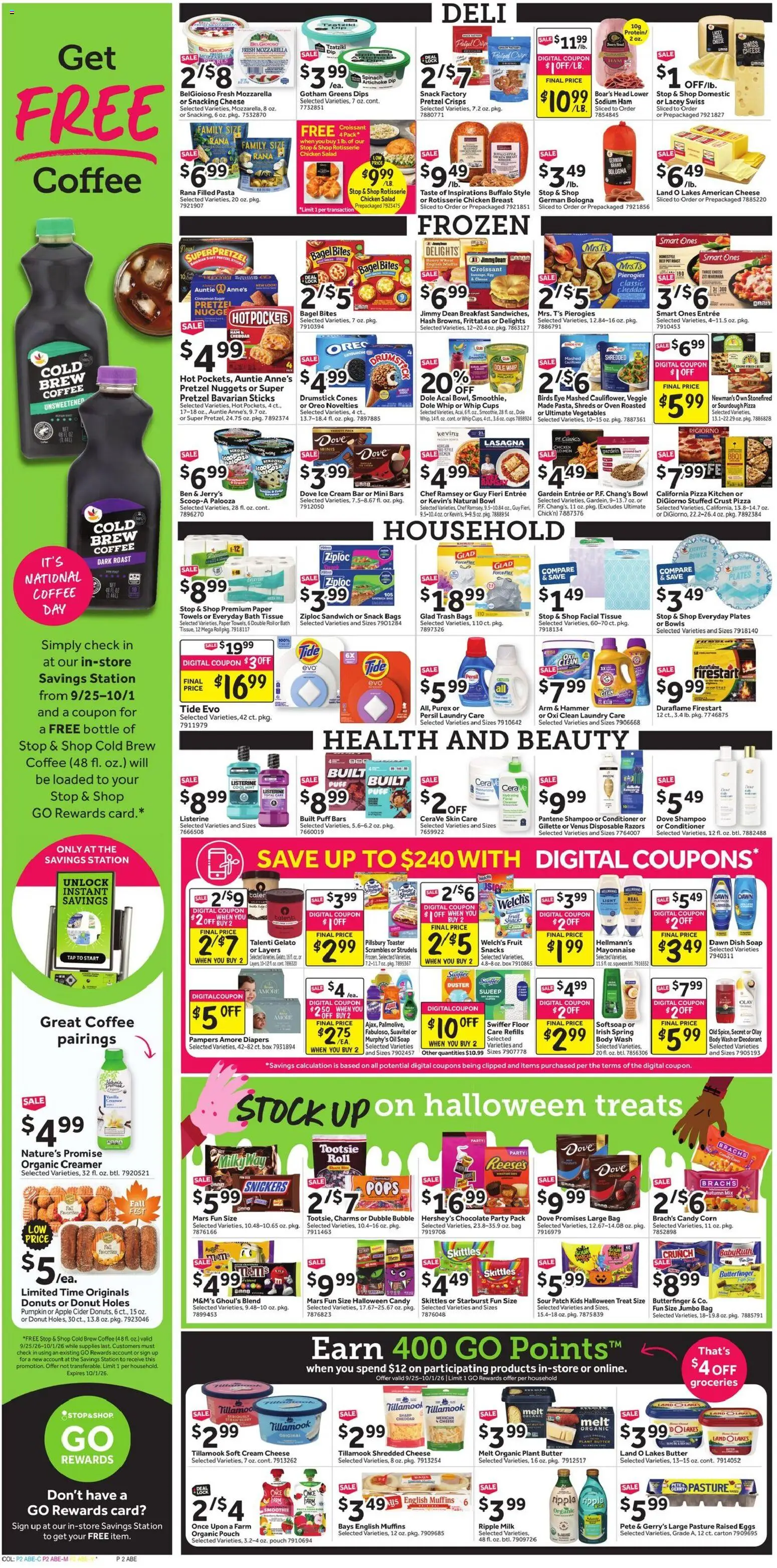 Stop & Shop Weekly Ad - valid from 09/25/2026 | Page: 4 | Products: Box, Oreo, Mayonnaise, Vanilla