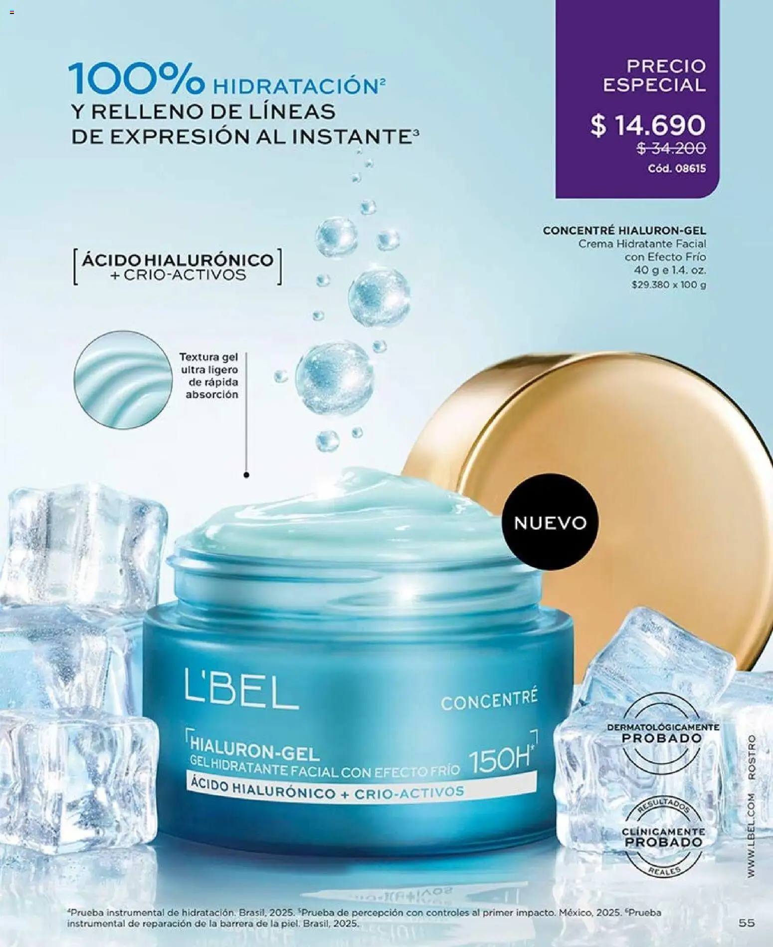 Catálogo L'Bel Campaña 14 │ válido desde el 16.08.2026 | Página: 55 | Productos: Crema