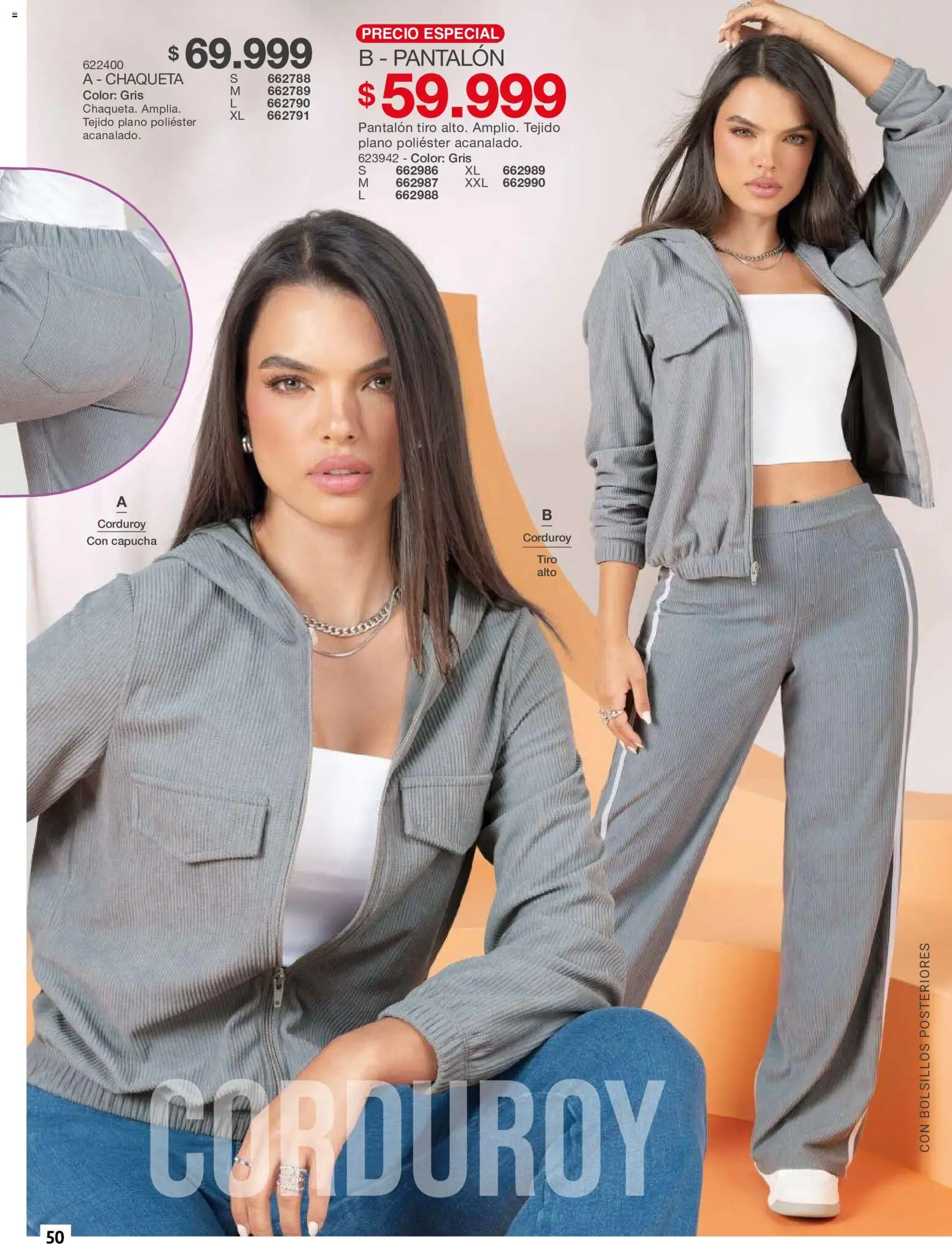Carmel revista - valida desde el 01/07/2026 | Página: 50 | Productos: Bolsillos, Chaqueta