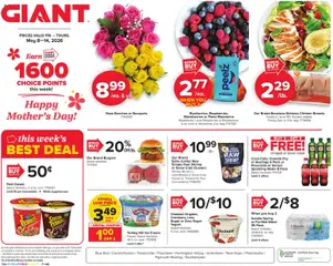 Preview of Giant weekly ads valid from 08.05.2026