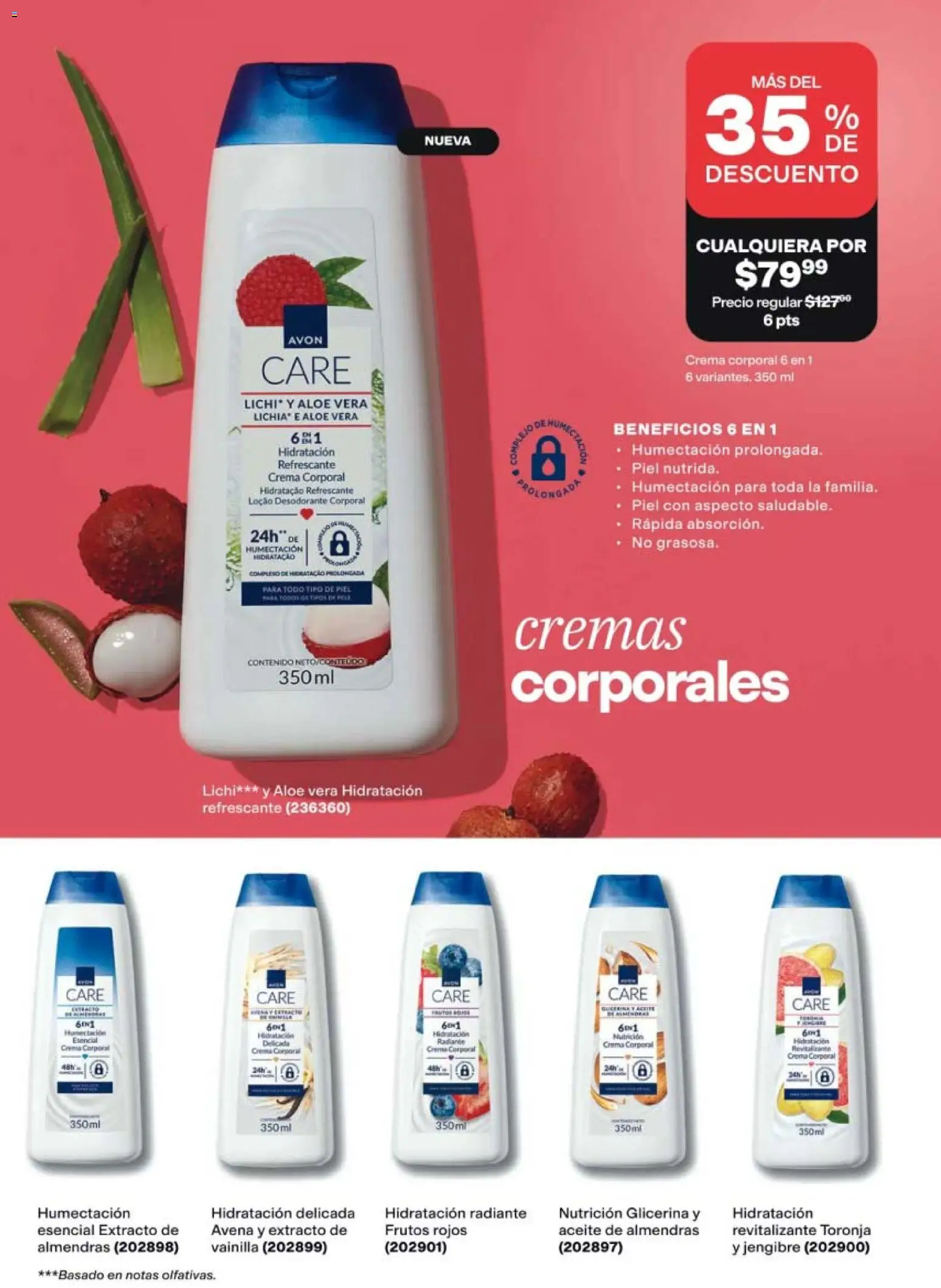 Nuevas ofertas de AVON válidas en toda la República Mexicana desde el 31/07/2026. ¡Encuentra las mejores ofertas en AVON campaña 12 2026! | Página: 133