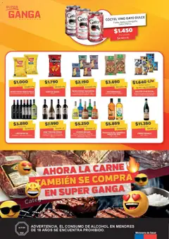 Super Ganga Ofertas válido desde el 08.07.2026 | Página: 8 | Productos: Queso, Vino, Tinte, Papas fritas