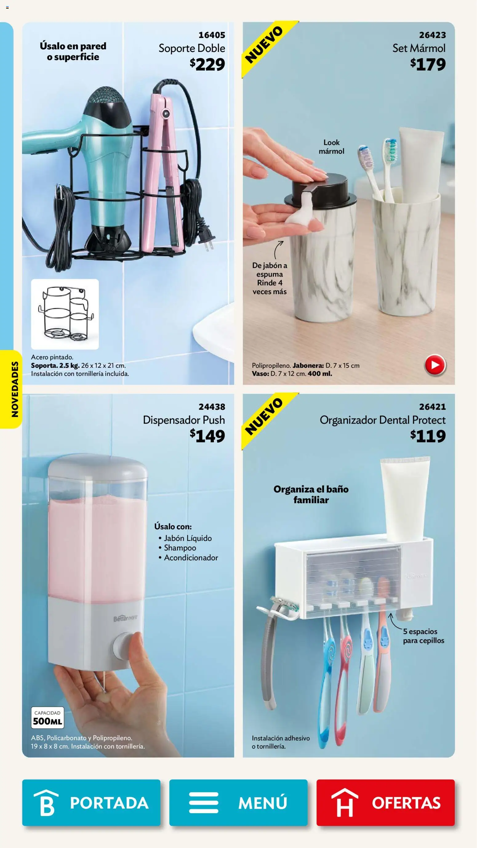 Nuevas ofertas de Betterware válidas en toda la República Mexicana desde el 02/11/2026. ¡Encuentra las mejores ofertas en Betterware campaña 11 2026! | Página: 82