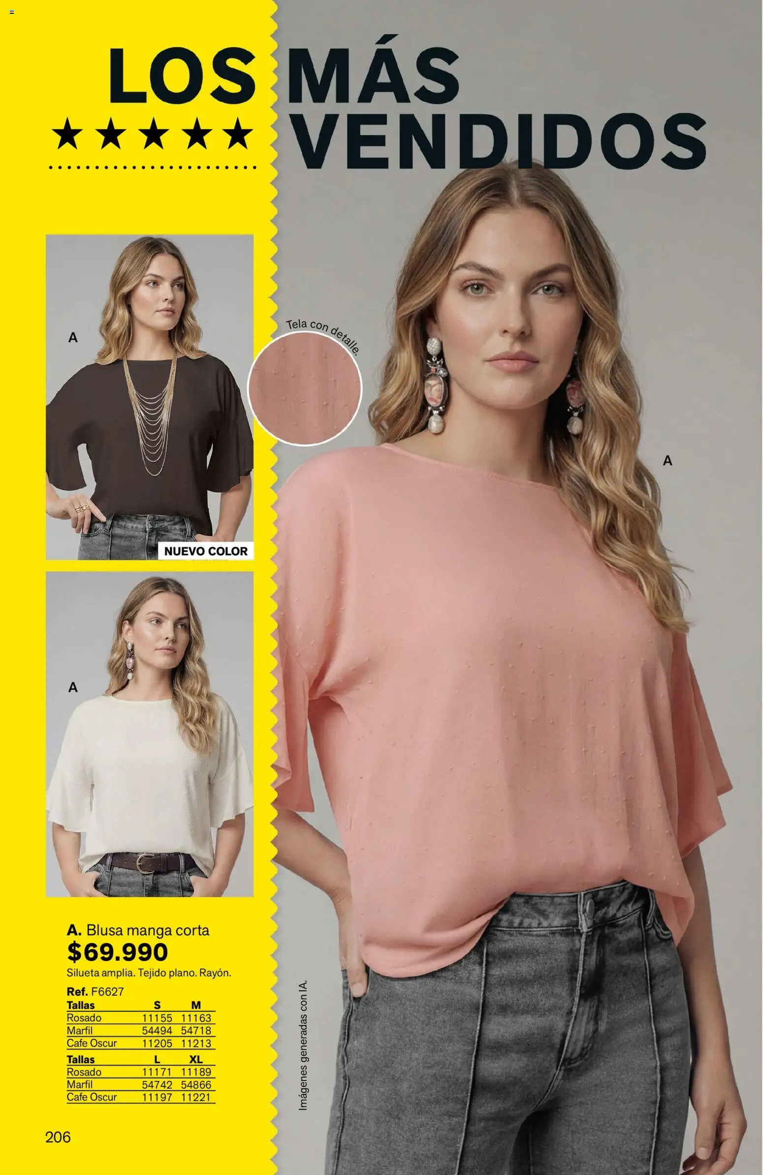 Leonisa revista - valida desde el 04.06.2026 | Página: 206 | Productos: Blusa, Café