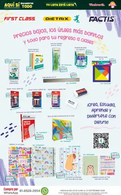 Vista previa de Del Sol y Woolworth catálogo Back To School, nuevo folleto de la tienda, válido en México a partir del 25/06/2026 | Página: 6 | Productos: Sacapuntas, Cuaderno, Cortador