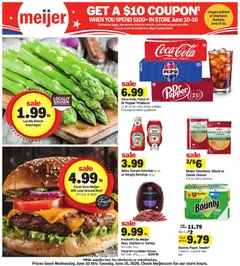 Preview of Meijer weekly ads valid from 10.06.2026