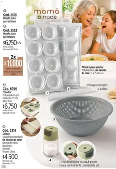 Vista previa Catálogo Amodil Campaña 14 válido desde el 07/08/2026 | Página: 130 | Productos: Molde, Colador