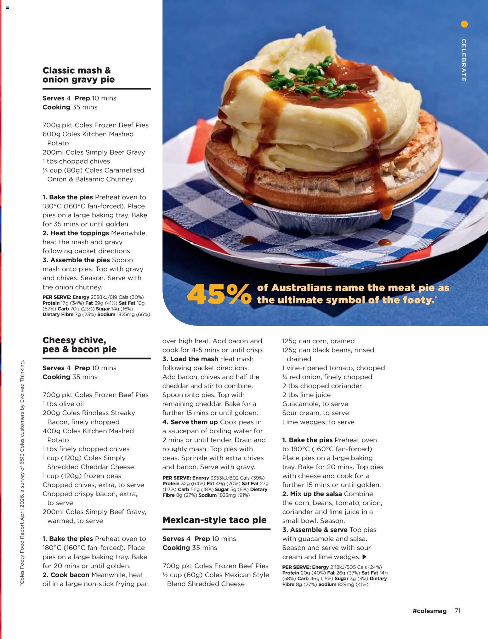 Coles catalogue - valid from 01/09/2026 | Page: 71 | Products: Guacamole, Oil, Juice, Oven