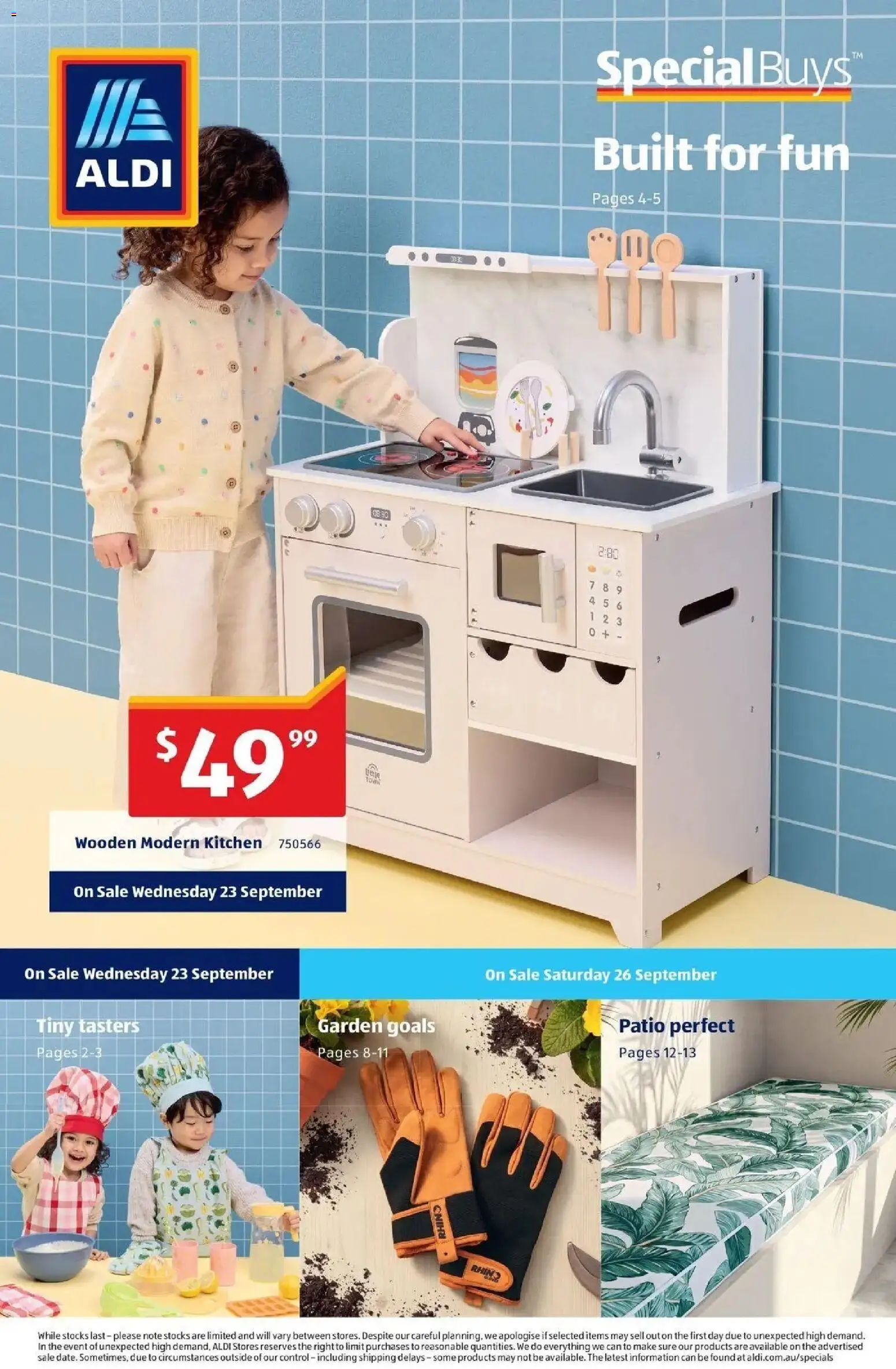 Aldi catalogue - valid from 23/09/2026 | Page: 1