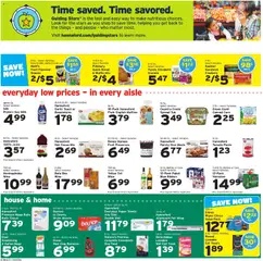 Preview of Hannaford weekly ads valid from 10/04/2026 | Page: 6 | Products: Bath, Snacks, Paper towels, Muffins