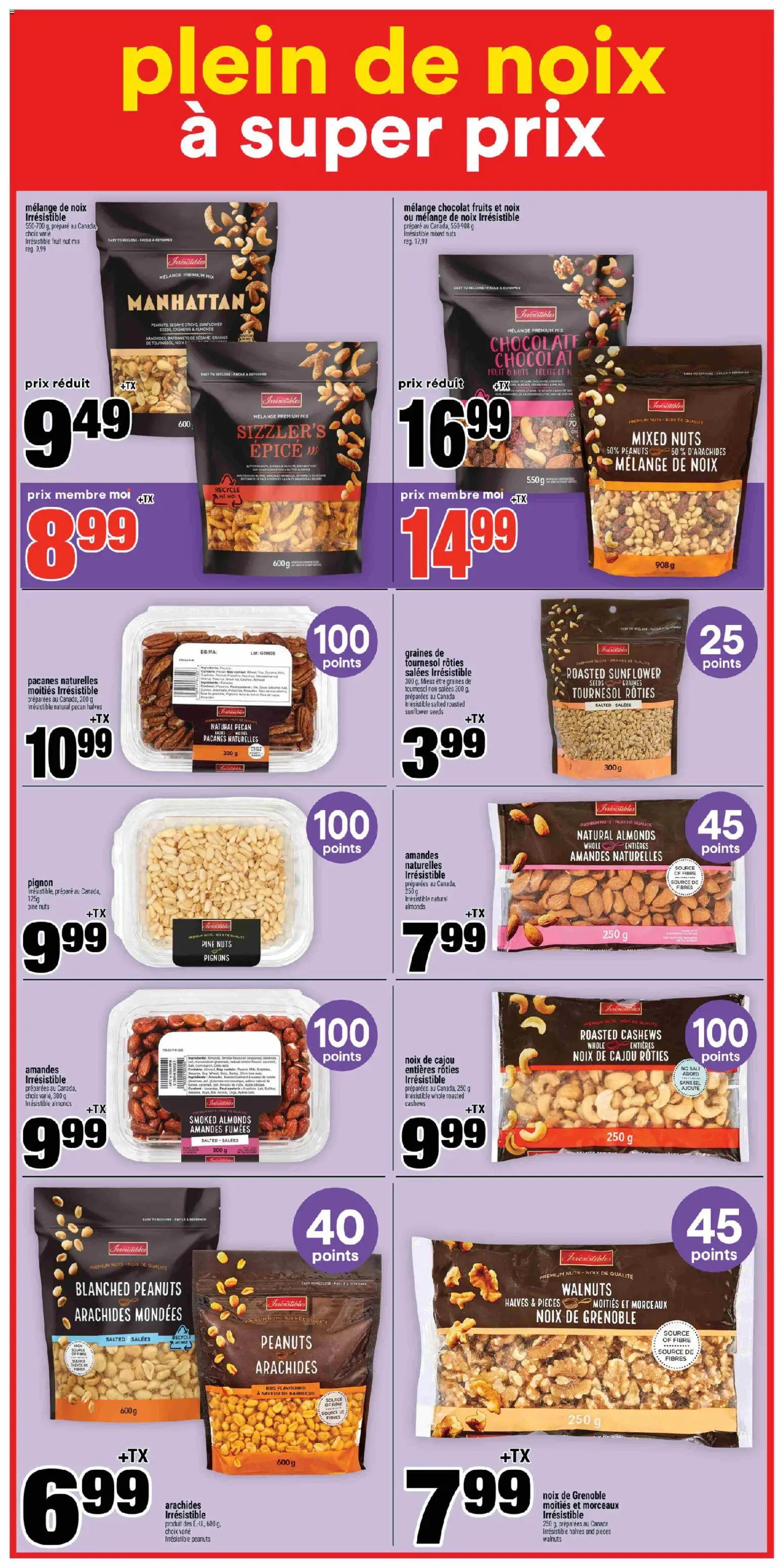 Super C flyer valid from 18.06.2026 | Page: 14 | Products: Nuts, Butter, Chocolate