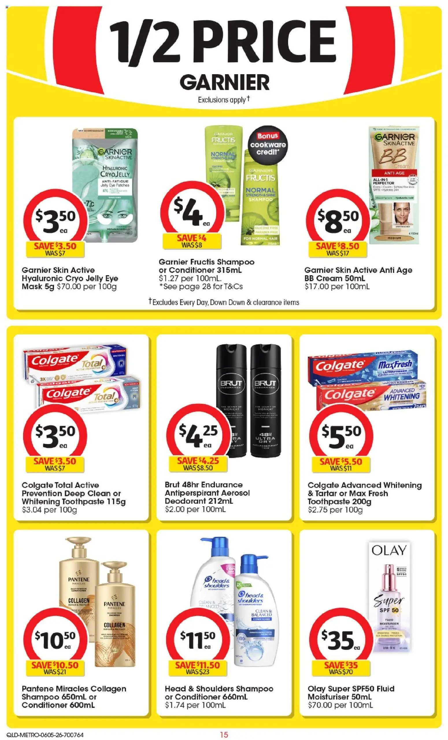 Coles catalogue - valid from 06.05.2026 | Page: 16 | Products: Bb cream, Moisturiser, Deodorant, Toothpaste