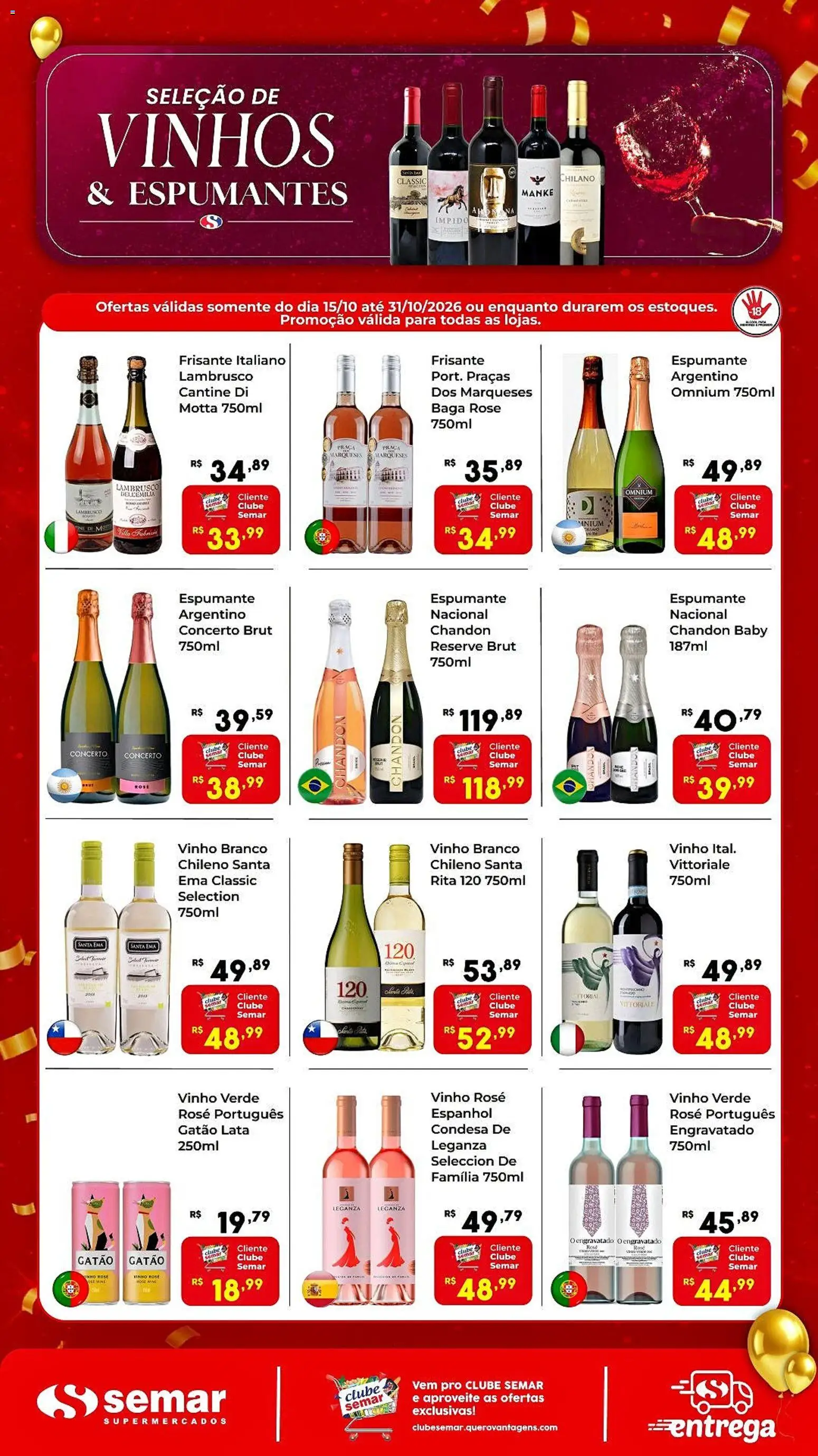 Semar Supermercado Folheto - válido de 15/10/2026 | Página: 1