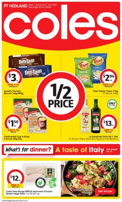 Preview of Coles catalogue PT Hedland - valid from 01/07/2026