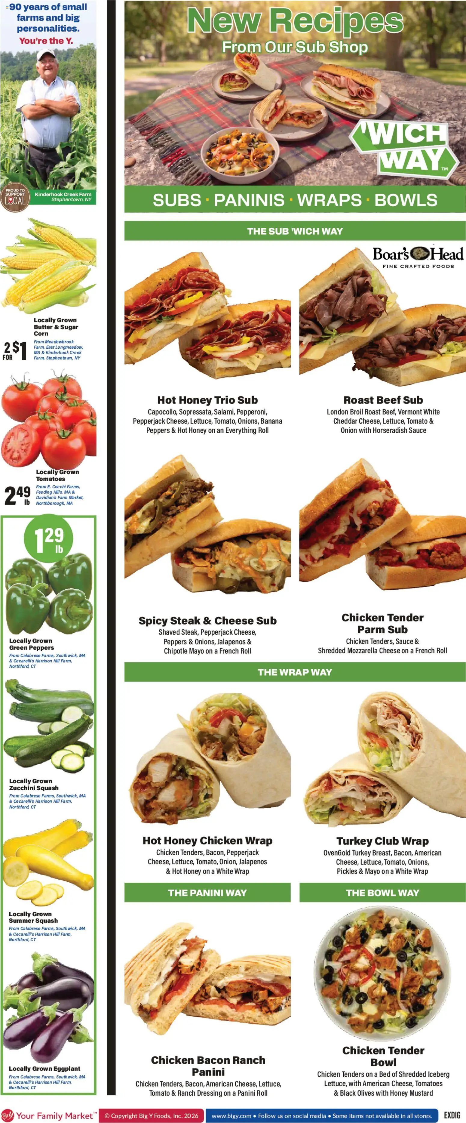 Big Y Weekly Ad - valid from 08/13/2026 | Page: 2 | Products: Bed, Honey, Tomato, Steak