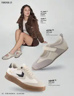 Vista previa de Andrea catálogo Otoño Invierno, nuevo folleto de la tienda, válido en México a partir del 23/08/2026 | Página: 302 | Productos: Chamarra, Falda