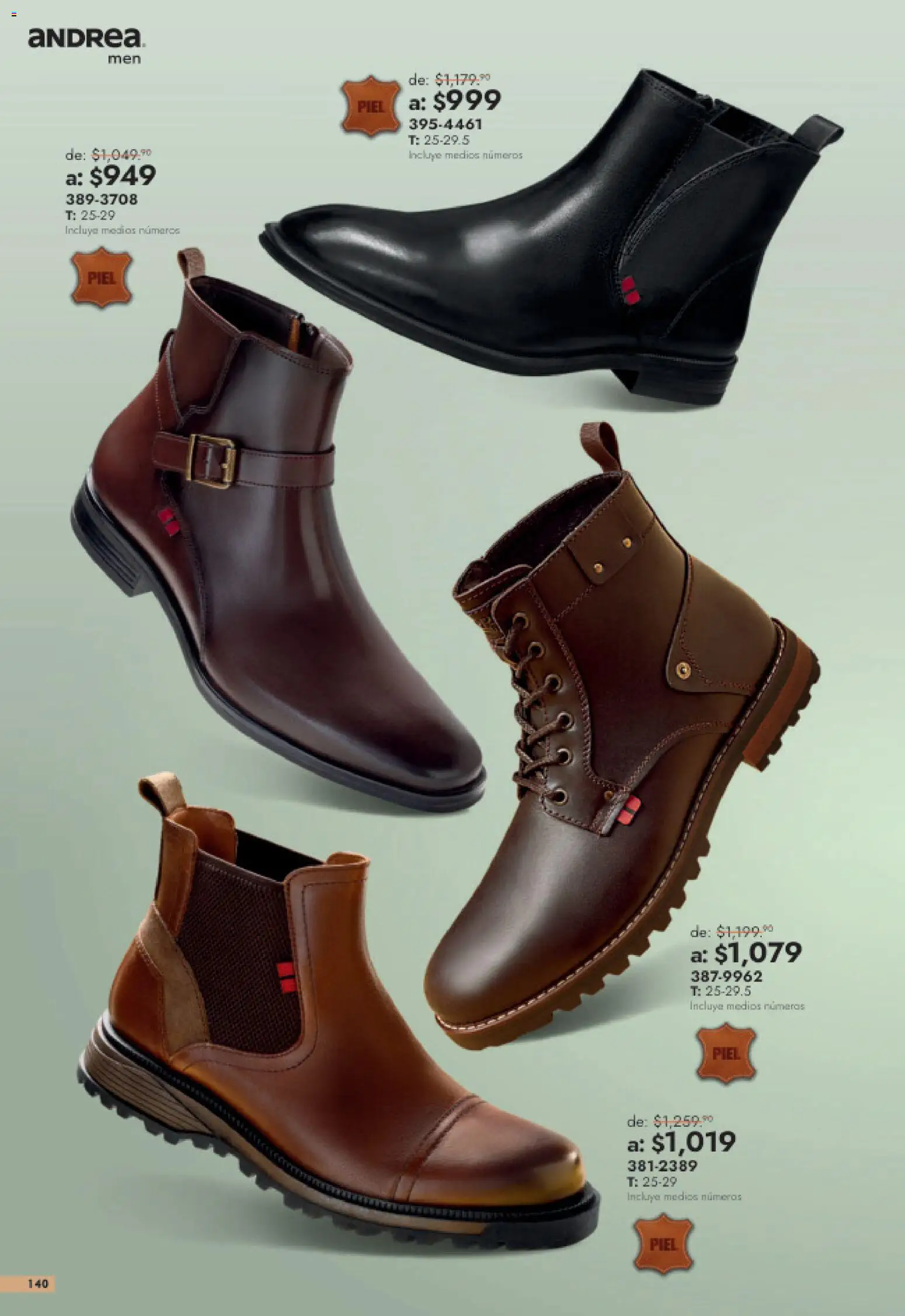 Nuevas ofertas de Andrea válidas en toda la República Mexicana desde el 26/07/2026. ¡Encuentra las mejores ofertas en Andrea catálogo Outlet! | Página: 140
