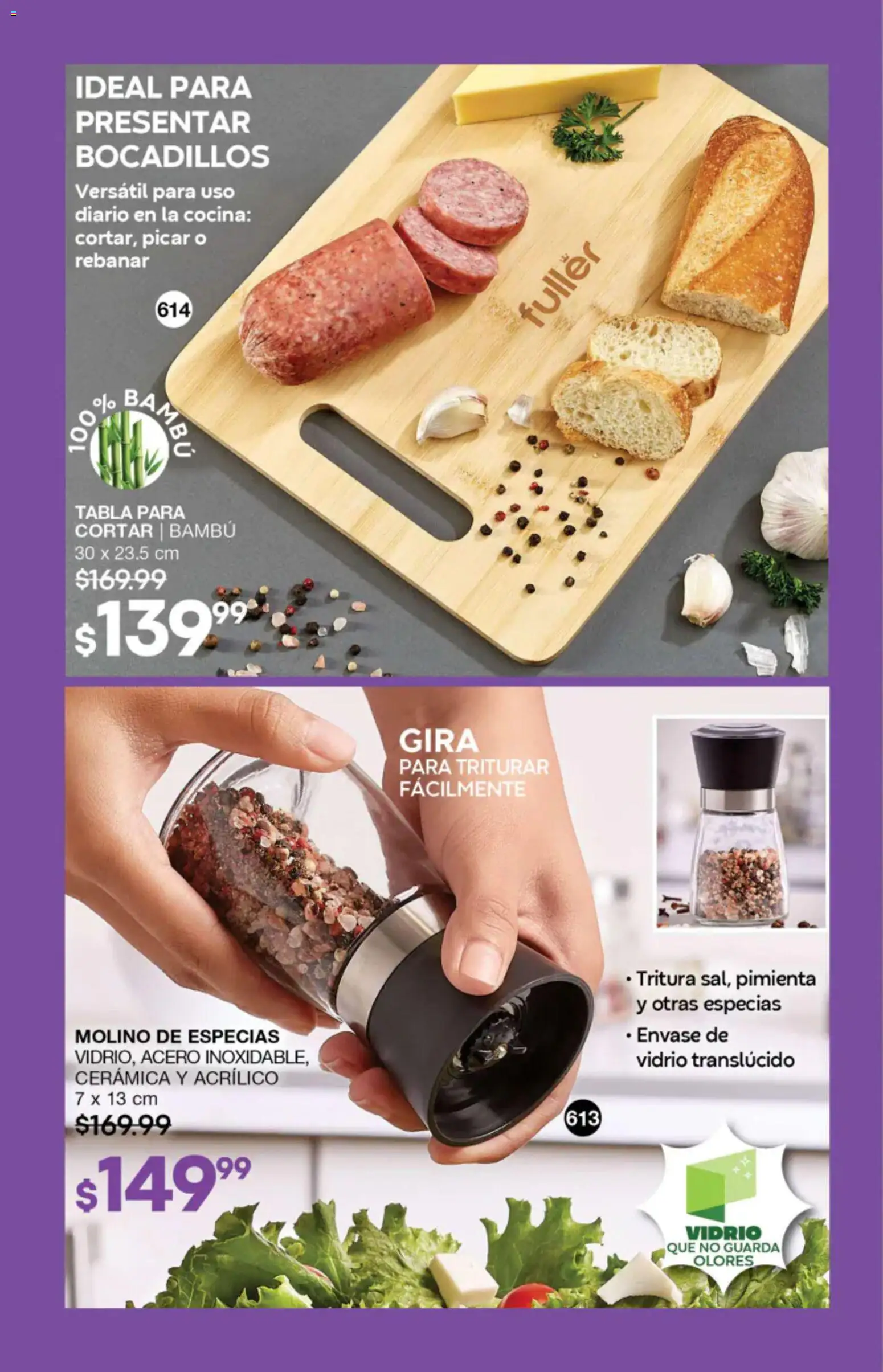 Nuevas ofertas de Fuller válidas en toda la República Mexicana desde el 27/05/2026. ¡Encuentra las mejores ofertas en Fuller campaña 4 2026! | Página: 176 | Productos: Pimienta, Cocina