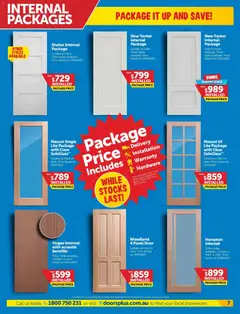 Preview of Doors Plus catalogue  - valid from 01.05.2026 | Page: 7 | Products: Door