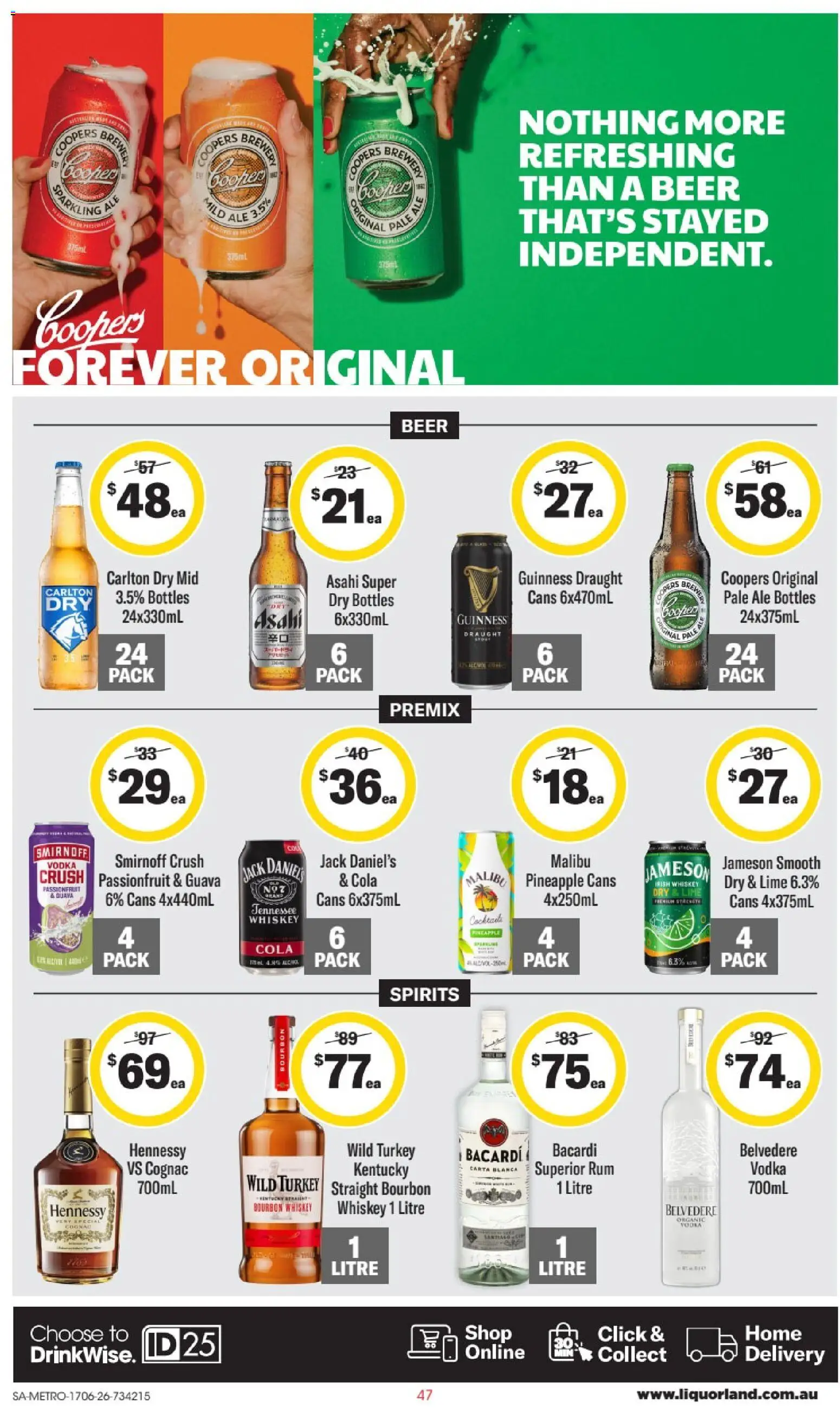 Liquorland catalogue - valid from 17.06.2026 | Page: 2 | Products: Beer, Bourbon, Passionfruit, Turkey