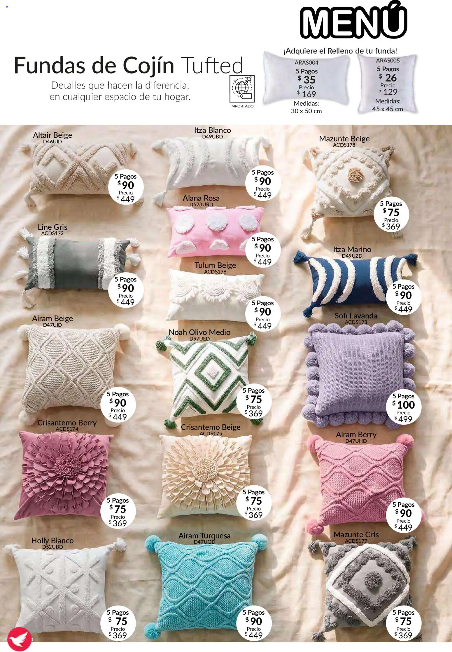 Nuevas ofertas de Colchas Concord válidas en toda la República Mexicana desde el 15/10/2026. ¡Encuentra las mejores ofertas en Colchas Concord catálogo! | Página: 158