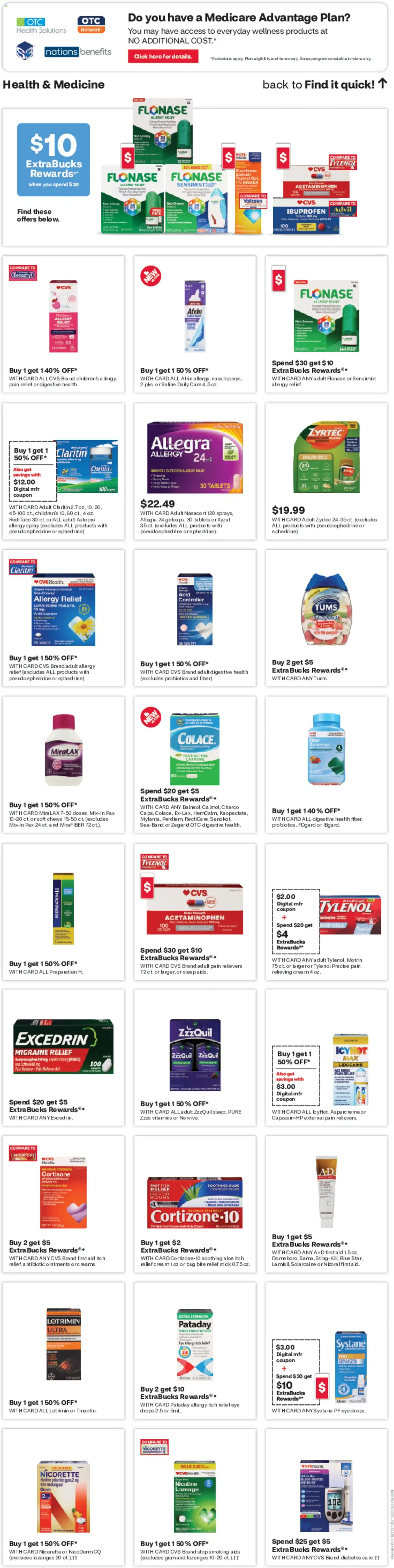 CVS Pharmacy Weekly Ad - VA - valid from 14.06.2026 | Page: 8 | Products: Cream