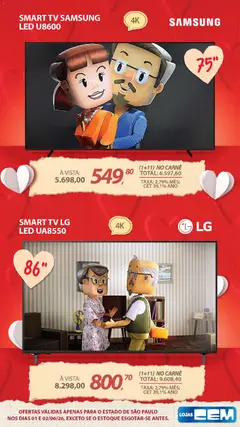 Lojas Cem - Ofertas atuais - Pré-Visualização do folheto da loja Lojas Cem, válido de 01.06.2026 | Página: 20 | Produtos: smart TV, Tv, Carne