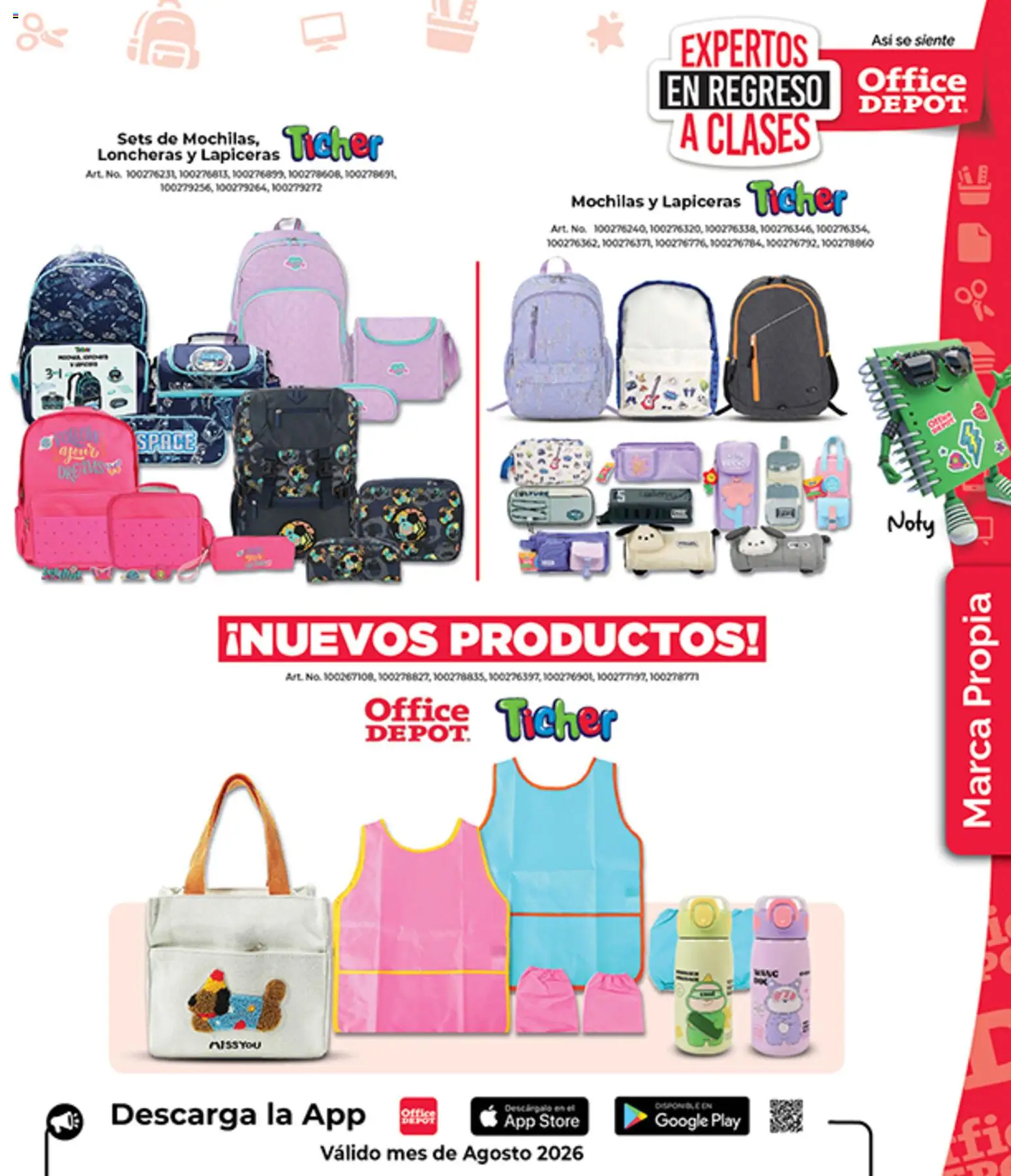 Nuevas ofertas de Office Depot válidas en toda la República Mexicana desde el 01/08/2026. ¡Encuentra las mejores ofertas en Office Depot catálogo! | Página: 4