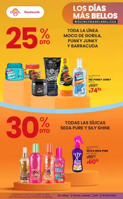 Vista previa de Del Sol y Woolworth catálogo Los días más bellos - Quincena Belleza, nuevo folleto de la tienda, válido en México a partir del 01/10/2026 | Página: 9