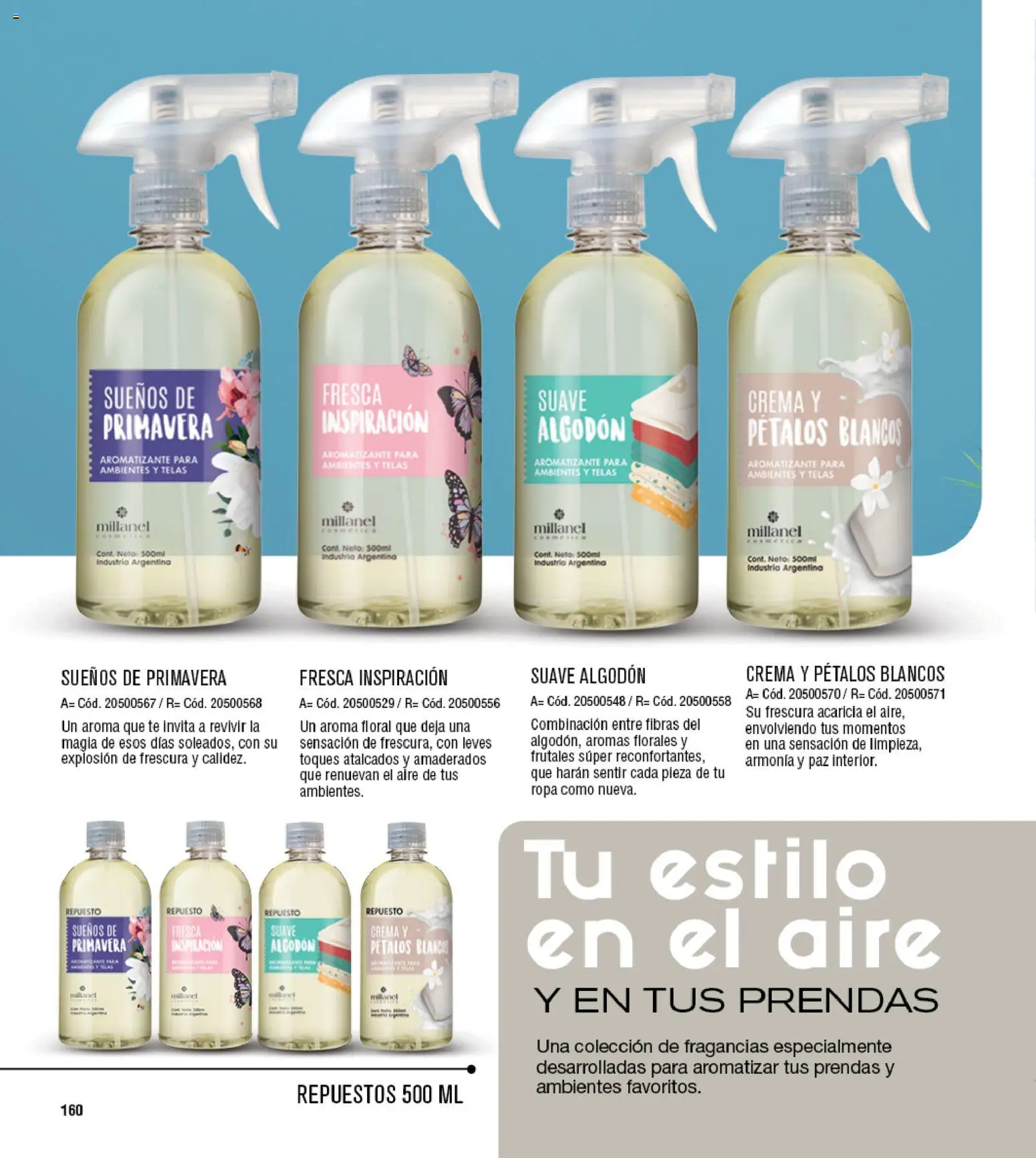 Millanel - Catálogo │ válido desde el 25.05.2026 | Página: 184 | Productos: Algodón, Ropa, Té, Crema