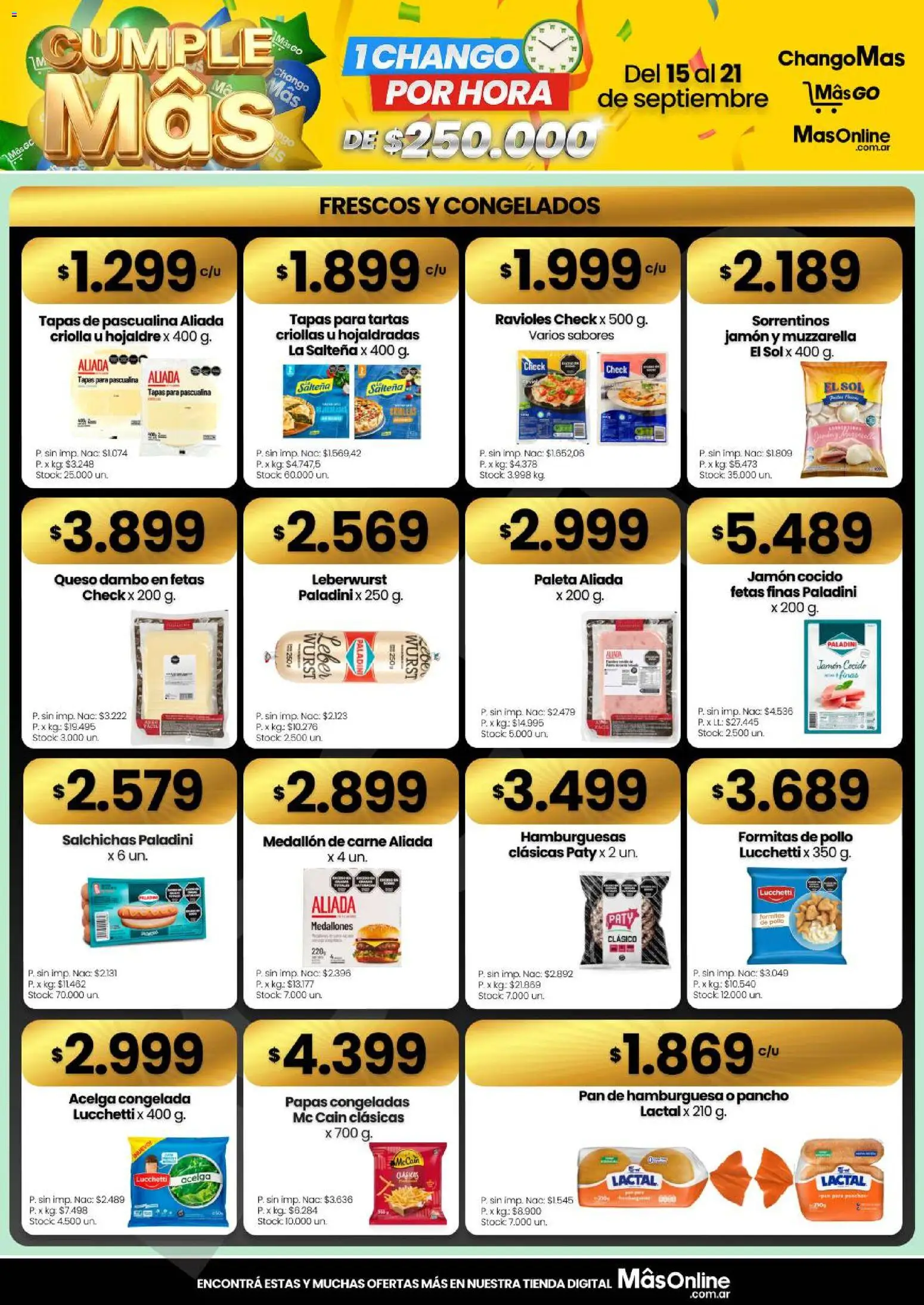 Changomas Ofertas │ válido desde el 15/09/2026 | Página: 5