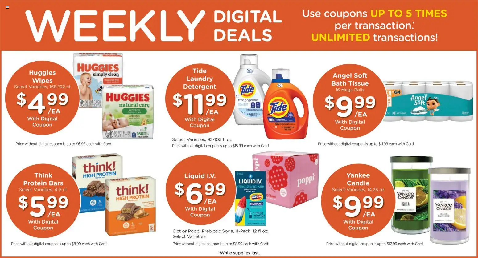 Fry's Food Weekly Ad - valid from 07/08/2026 | Page: 5 | Products: Bath, Fragrance, Detergent, Lemon