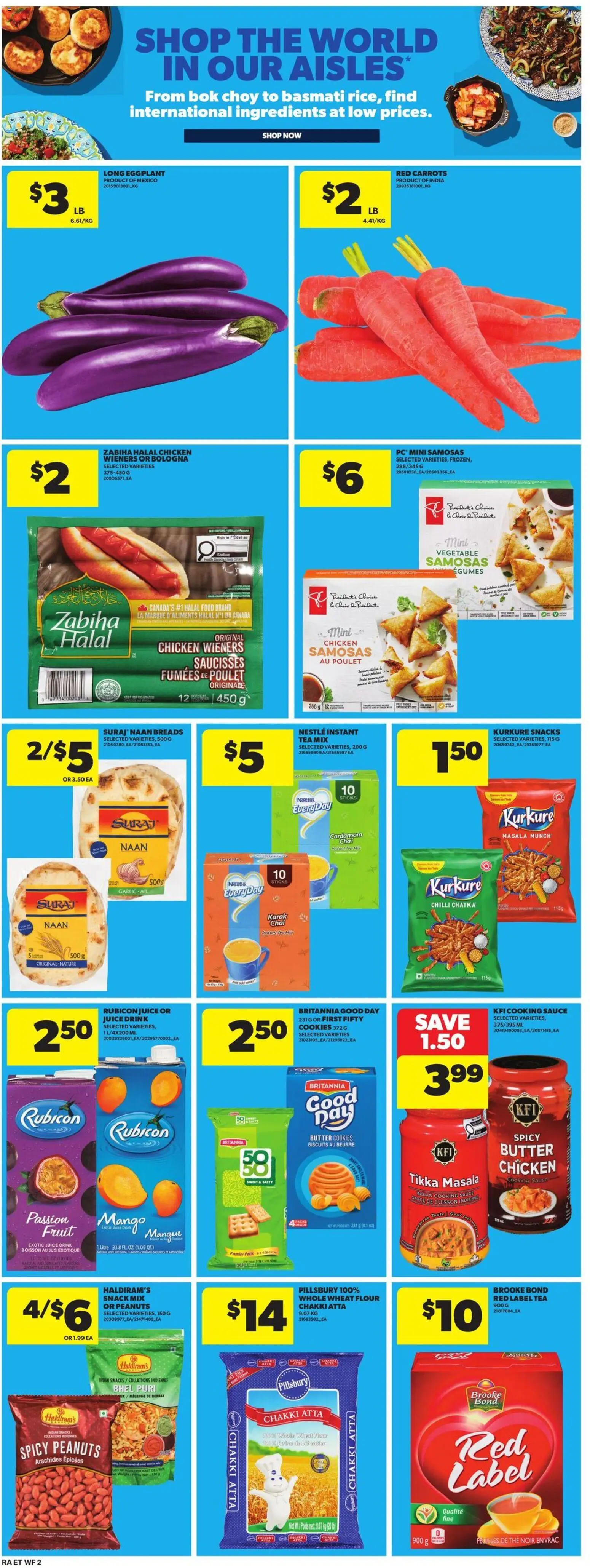Atlantic Superstore flyer valid from Jul 16, 2026 | Page: 19 | Products: Tea, Cookies, Juice, Chicken